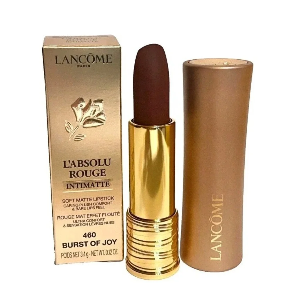 Lancome L' Absolu Rouge‎  Intimatte   Lipstick 460  Burst Of Joy NIB